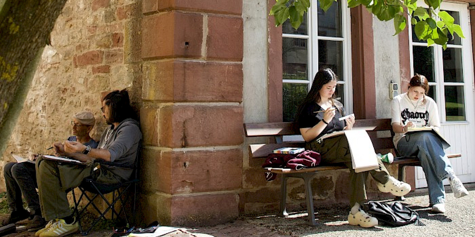 Im Kloster wird Kunst gemacht – © Hanna Löffler 2025